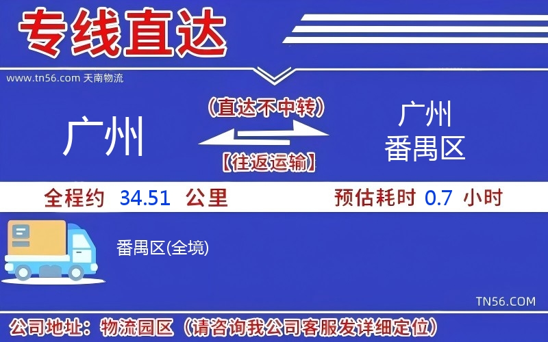 廣州到廣州番禺區(qū)物流公司 廣州到廣州番禺區(qū)物流公司